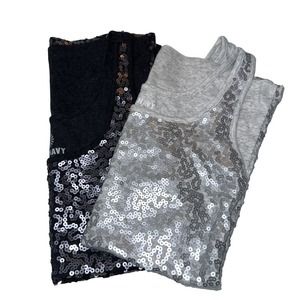 Sequin Tank Top Bundle, Size S